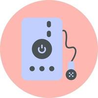 Power Shower Vector Icon