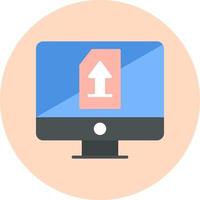 Upload File Vector Icon