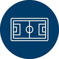 Football Pitch Vector Icon