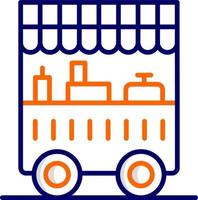 Food Cart Vector Icon