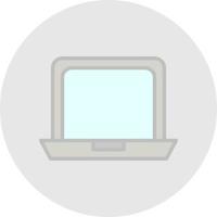 Laptop Vector Icon Design