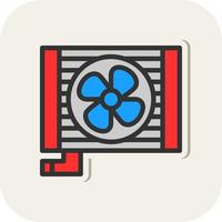 Cooling System Vector Icon Design