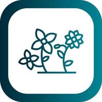 Flowers Vector Icon Design