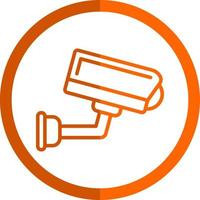 Cctv Camera Vector Icon Design