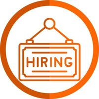 Hiring Vector Icon Design