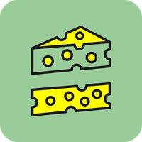 Cheese Vector Icon Design