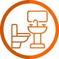 Toilet Vector Icon Design