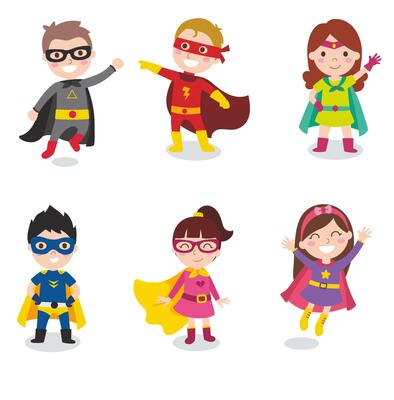 Superhero Vector Art, Icons, and Graphics for Free Download