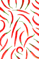 chiles rojos png