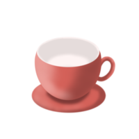 Illustration of a ceramic cup png