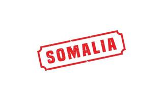 Somalia sello caucho con grunge estilo en blanco antecedentes vector