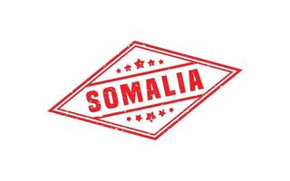 Somalia sello caucho con grunge estilo en blanco antecedentes vector