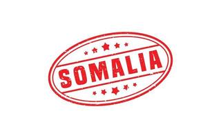 Somalia sello caucho con grunge estilo en blanco antecedentes vector