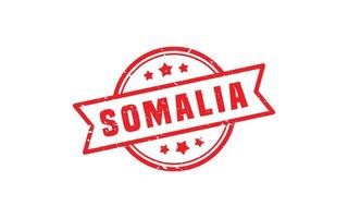 Somalia sello caucho con grunge estilo en blanco antecedentes vector