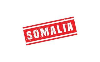 Somalia sello caucho con grunge estilo en blanco antecedentes vector