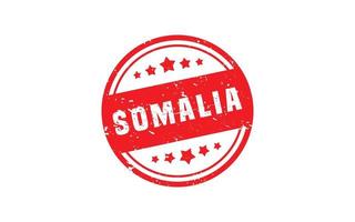 Somalia sello caucho con grunge estilo en blanco antecedentes vector