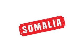 Somalia sello caucho con grunge estilo en blanco antecedentes vector