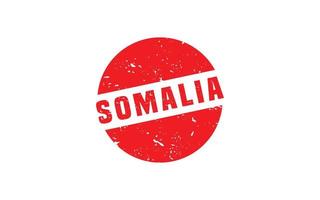 Somalia sello caucho con grunge estilo en blanco antecedentes vector