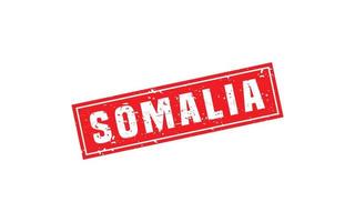 Somalia sello caucho con grunge estilo en blanco antecedentes vector