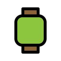 línea de icono de reloj aislada sobre fondo blanco. icono negro plano y delgado en el estilo de contorno moderno. símbolo lineal y trazo editable. ilustración de vector de trazo simple y perfecto de píxeles