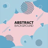 Vector abstract background texture design, bright poster, banner pink background, pink and blue smooth paths and shapes.