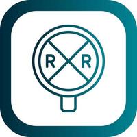 Traffic Sign Vector Icon Design