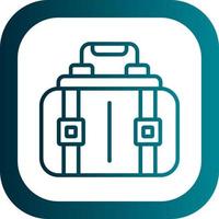 Luggage Vector Icon Design