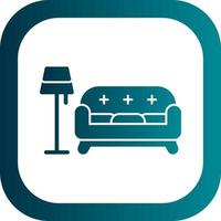 Sofa Vector Icon Design