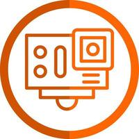 SPORT CAMERA Vector Icon Design