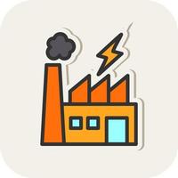 Power Plant Vector Icon Design