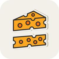 Cheese Vector Icon Design