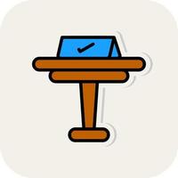 Reservation Vector Icon Design