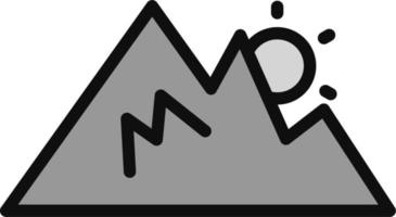 Mountain Vector Icon