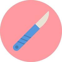 quirúrgico cuchillo vector icono