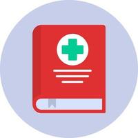 Medical Book Vector Icon