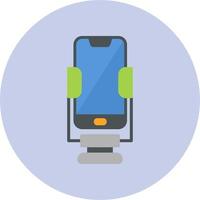 Smartphone Stand Vector Icon