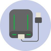 External Hard Drive Vector Icon