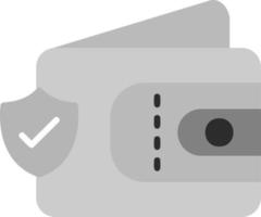 Wallet Secure Vector Icon