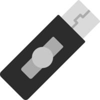 icono de vector de usb