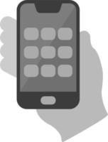Dial Screen Vector Icon