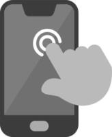 Touch Screen Vector Icon