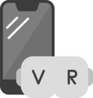 icono de vector de realidad virtual