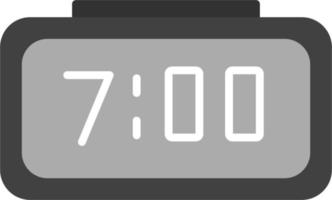 Digital Clock Vector Icon