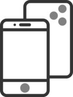 icono de vector de teléfono inteligente