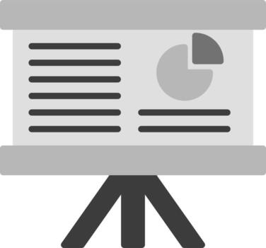 Work Presentation Vector Icon