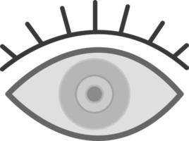 icono de vector de ojo