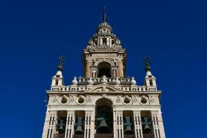 La Giralda, bell tower of the Seville Cathedral in Spain. photo