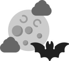 icono de vector de luna