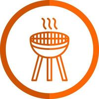 Grill Vector Icon Design