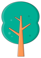element tree sticker png